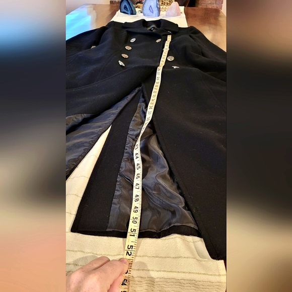 Y2K Vintage Moda Int. Wool Duster Coat - Picture 14 of 16